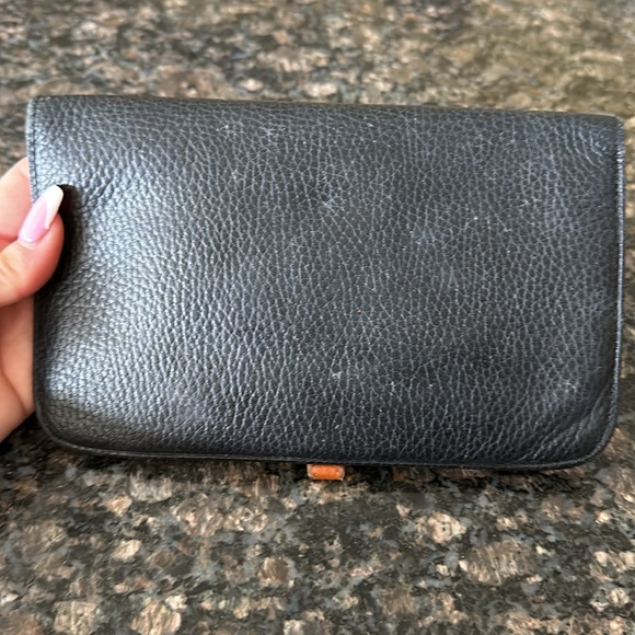 Hermes Dogon Gm bifold long black wallet - Picture 4 of 7